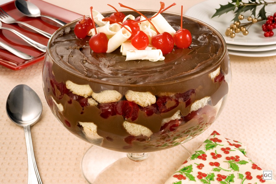 Pavê festivo para a sobremesa de Natal